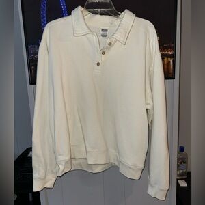 PINK Victoria's Secret Cream Sweatshirt